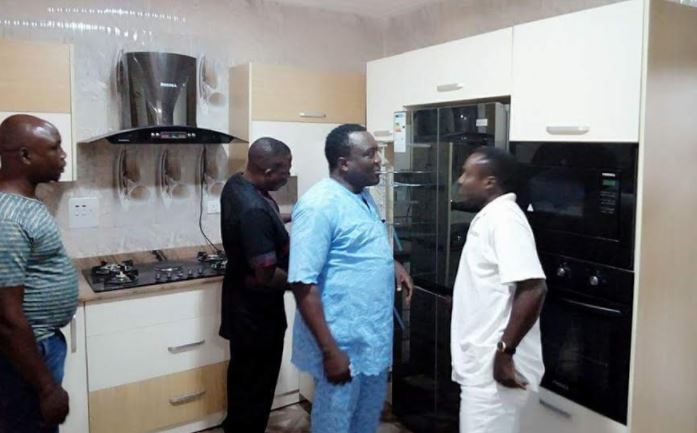 Sunday Igboho Takes Saidi Osupa To His Multi-Million Naira New House (SEE PHOTOS)